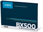 Crucial 480GB SSD CT480BX500SSD1 BX500 2.5 SATA 3.0 - Image 2