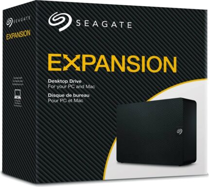 SEAGATE EXPANSION Desktop Drive 8TB HDD External Hard Drive STKP 8000400