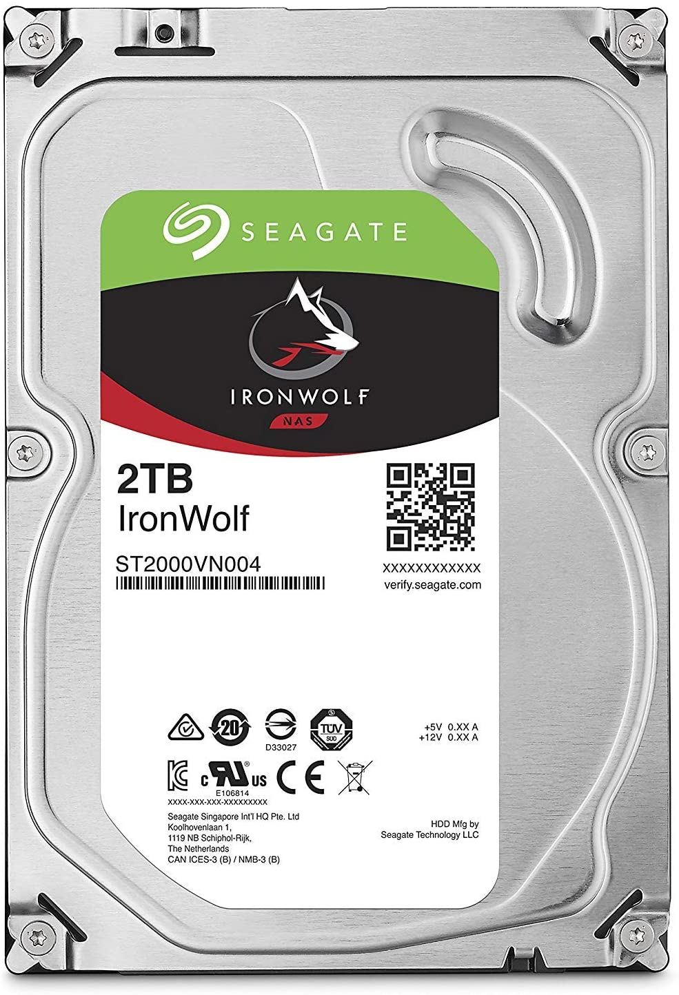 Seagate IRONWOLF 2TB ST2000VN004 Seagate IRONWOLF 2TB ST2000VN004