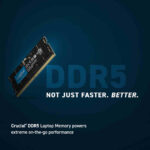 Crucial RAM 16GB DDR5 4800MHz CL40 Laptop Memory CT16G48C40S5