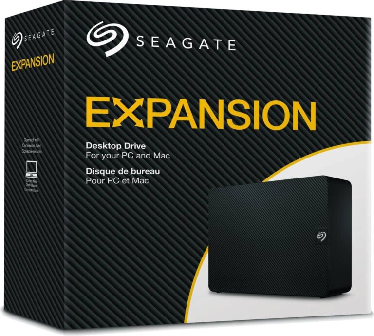 SEAGATE EXPANSION Desktop Drive 8TB HDD External Hard Drive STKP 8000400