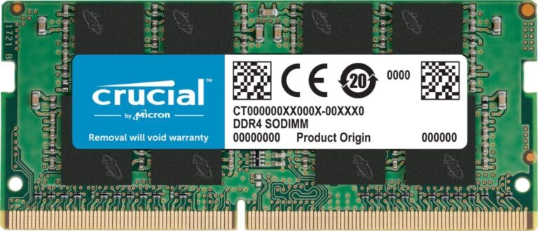 Crucial RAM CB8GS2666 8GB DDR4 2666 MHz Laptop Memory