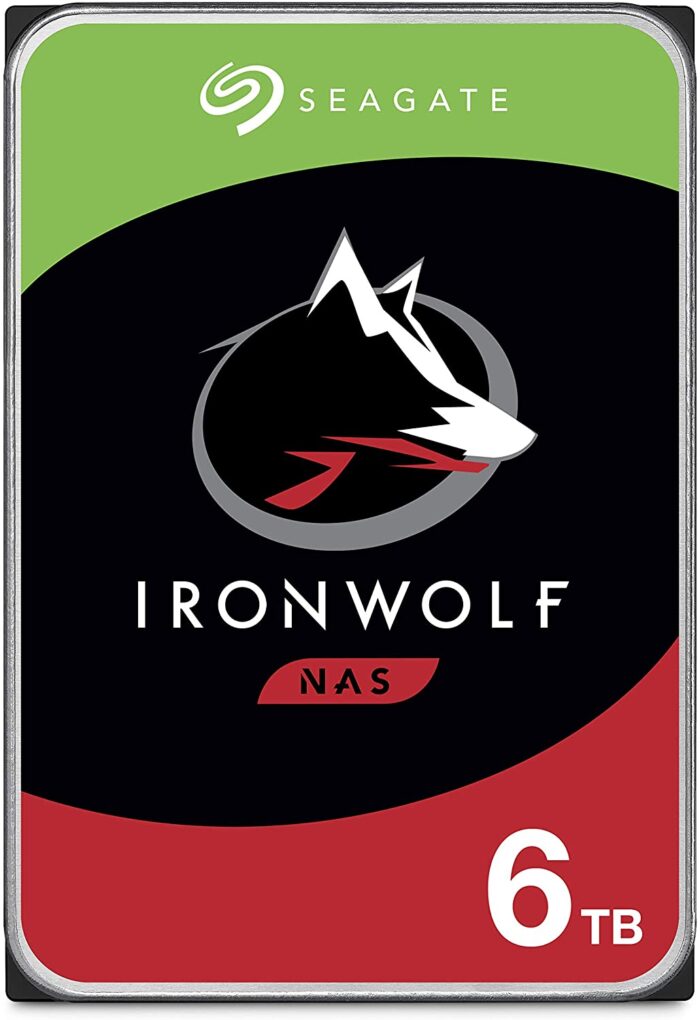 Seagate IronWolf HDD NAS 6TB 5400RPM 256MB ST6000VN001