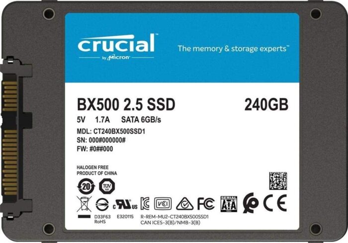 Crucial 240GB BX500 CT240BX500SSD1