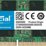 Crucial RAM 8GB DDR4 3200 MHz CL22 Laptop Memory CT8G4SFRA32A