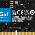 Crucial RAM 16GB DDR5 4800MHz CL40 Laptop Memory CT16G48C40S5