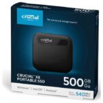 Crucial X6 500GB PORTABLE SSD CT500X6SSD9