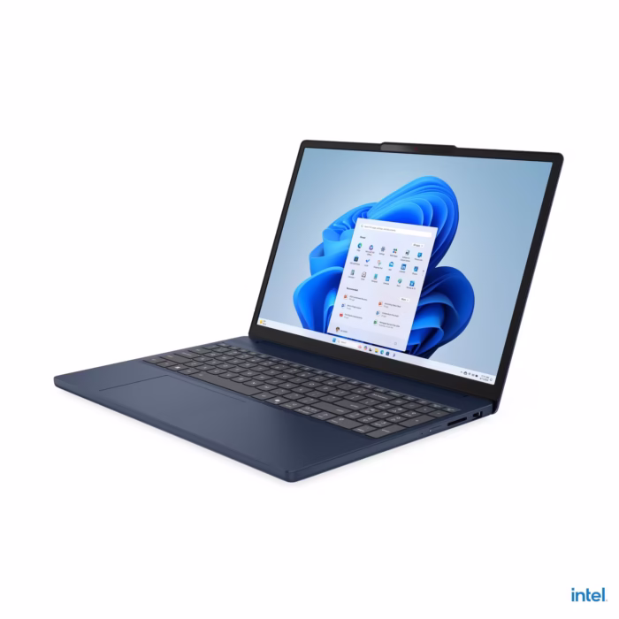 Lenovo Ideapad Slim 3 15IRH10 83K100QPED Intel Ci5 13420H, 16GB RAM, 512GB SSD Intel UHD Graphics 15.3 Inch WUXGA, Blue + Bag, Mouse,DOS - 2 Years - - Image 4
