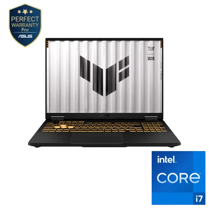 asus-tuf-f16-fx608jhr-1 ASUS TUF Gaming F16 FX608JHR-RV057W 90NR0NA1-M002U0 Gaming Laptop, Intel Core i7 14650HX, 16GB RAM 512GB SSD, RTX 5050 8GB, 16” WUXGA 165Hz, Win11 - - Image 1