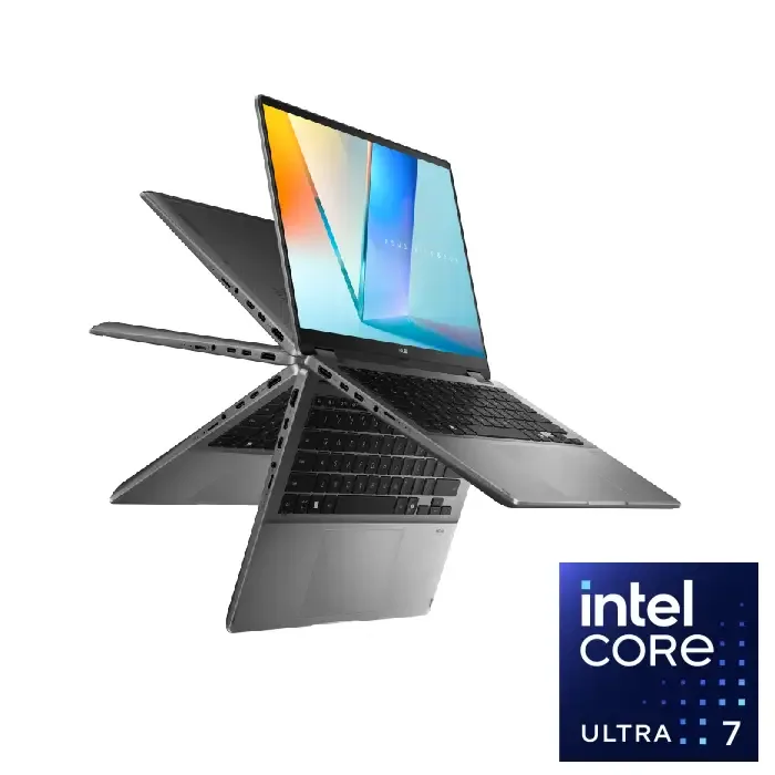 asus-vivobook-s14-flip-tp3407sa-ql039w-2 Asus Vivobook S14 Flip TP3407SA-QL039W 90NB14Y1-M00700 Laptop Intel Core Ultra 7 256V, 16GB RAM, 512GB, 14-inch WUXGA Touch + Pen Intel Graphics Win11 - Image 4
