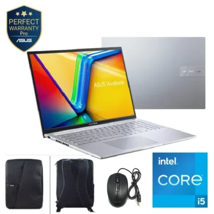 S Vivobook16- X1605VA-OACH565W(90NB10N2-M02T70)- i5-13420H-DDR4 16GB-512GB NVMe-OLED 16 inch FHD-win11-Backpack + Mouse
